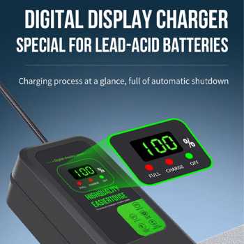 Gambar produk TASKOOD Charger Aki Sepeda Listrik 5 Phase Battery Charger Portable 72V 20Ah - TAH-60