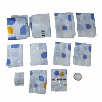 Gambar produk TaffPACK Kantong Plastik Vakum Pakaian 10 PCS with Electric Pump - T10