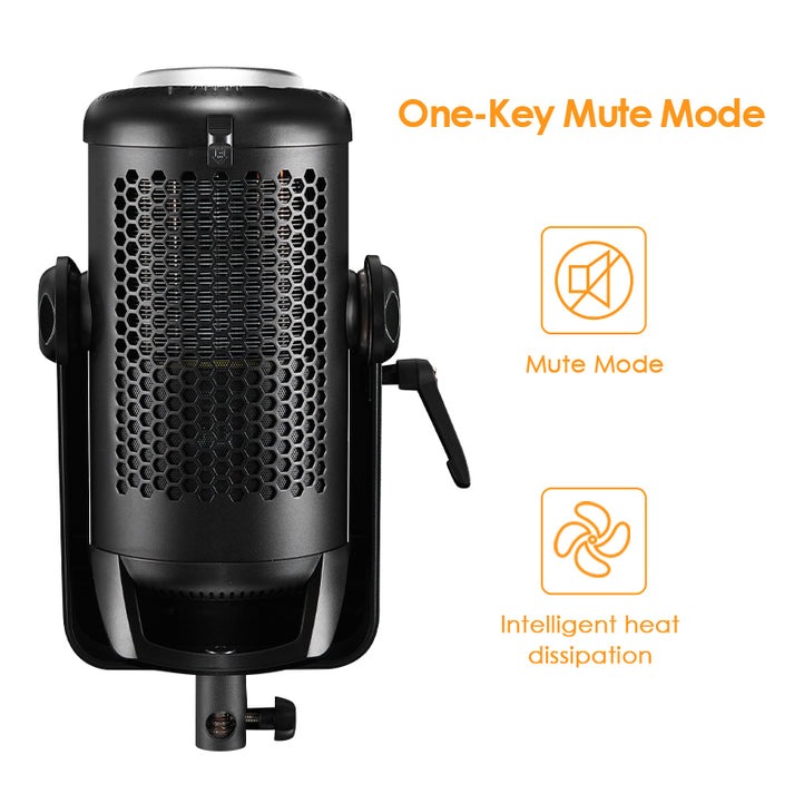 Gambar produk TOLIFO Lampu Video LED Bi-Color COB Video Light 215W 6500K - X-220B PRO