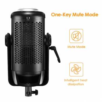 Gambar produk TOLIFO Lampu Video LED Bi-Color COB Video Light 215W 6500K - X-220B PRO