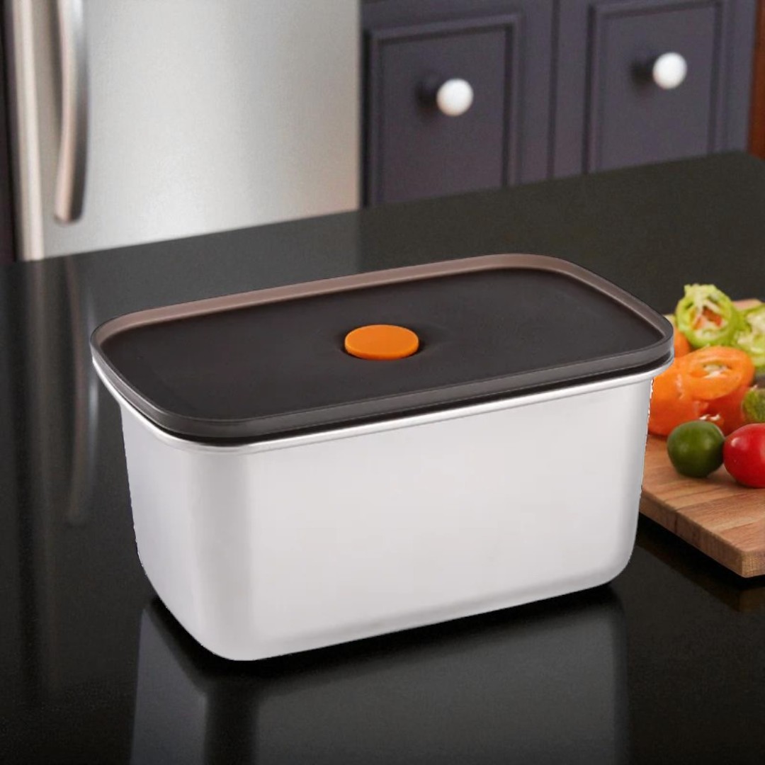 Gambar produk TaffHOME Kotak Makan Lunch Box Multifunction Stainless Steel 304 1300ml - AC-21