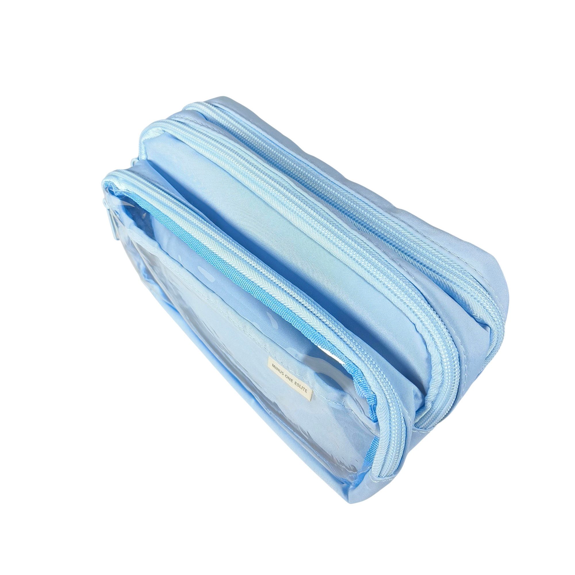 Gambar produk ZHIBIGE Tempat Pensil Multi Layer Pencil Case Compact Pouch Stationary - ZH21