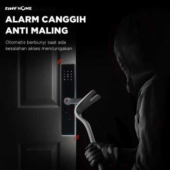 Gambar produk TaffHOME Smart Door Lock Fingerprint Password Bluetooth Card TTLock - B09TT