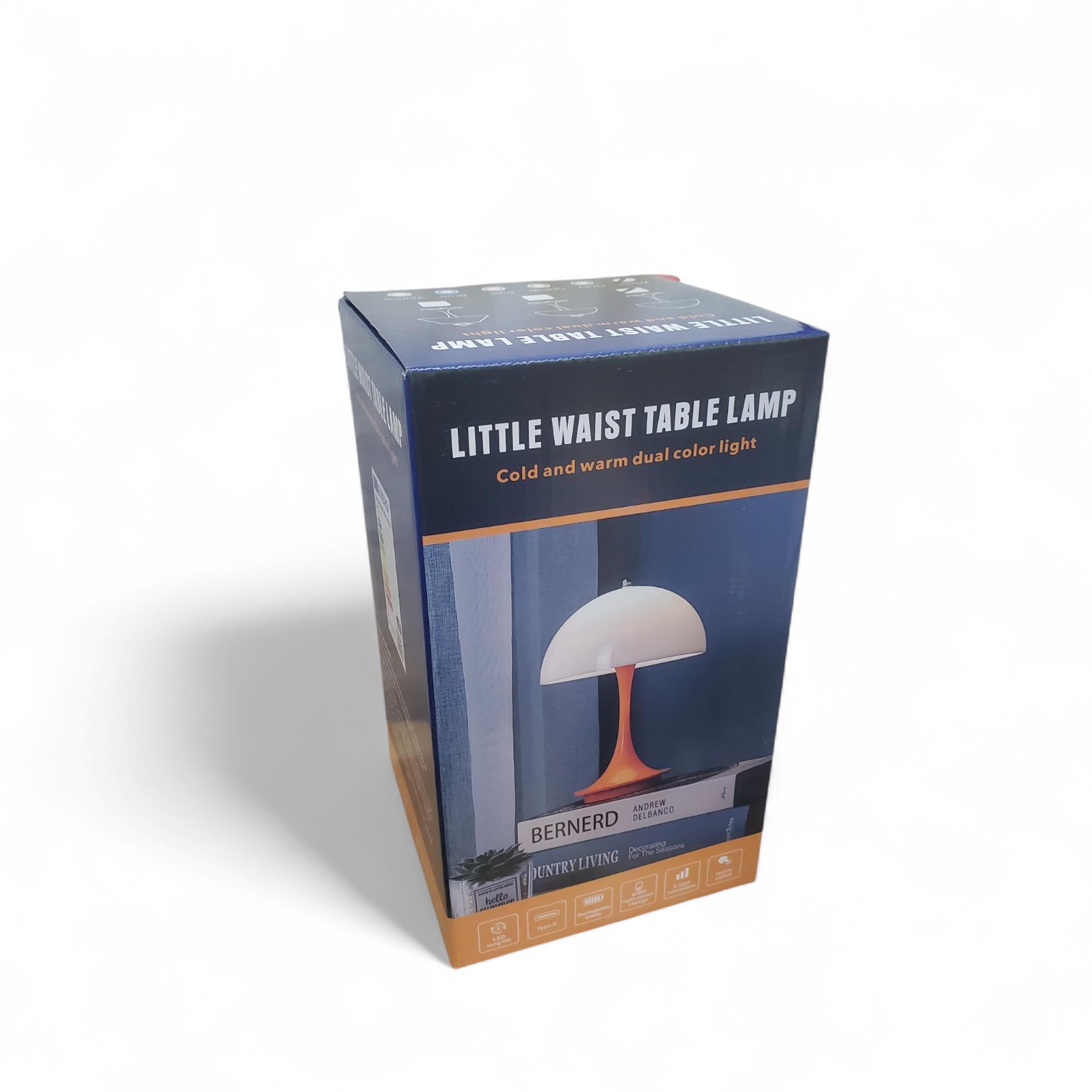Gambar produk HUIAN Lampu Meja Hias LED Nordic Mushroom 3 in 1 Color 1200 mAh - HA-226