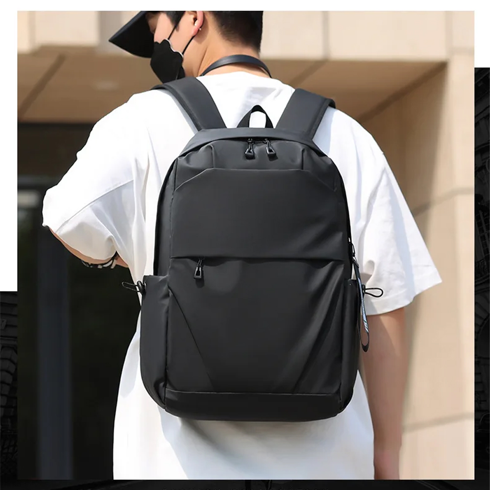 Gambar produk RINDOW Tas Ransel Laptop Backpack PVC 16 Inch with USB Port - RW-43