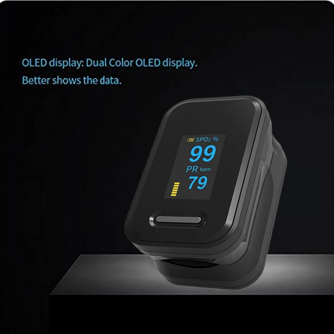 FIOXI Fingertip Pulse Oximeter Alat Ukur Saturasi Oksigen Darah - YK-81C Gambar produk FIOXI Fingertip Pulse Oximeter Alat Ukur Saturasi Oksigen Darah - YK-81C