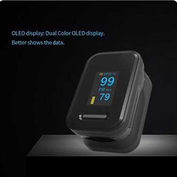 FIOXI Fingertip Pulse Oximeter Alat Ukur Saturasi Oksigen Darah - YK-81C Gambar produk FIOXI Fingertip Pulse Oximeter Alat Ukur Saturasi Oksigen Darah - YK-81C