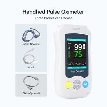 Gambar produk Yonker Fingertip Pulse Oximeter Alat Ukur Saturasi Oksigen Temperatur - YK-820B