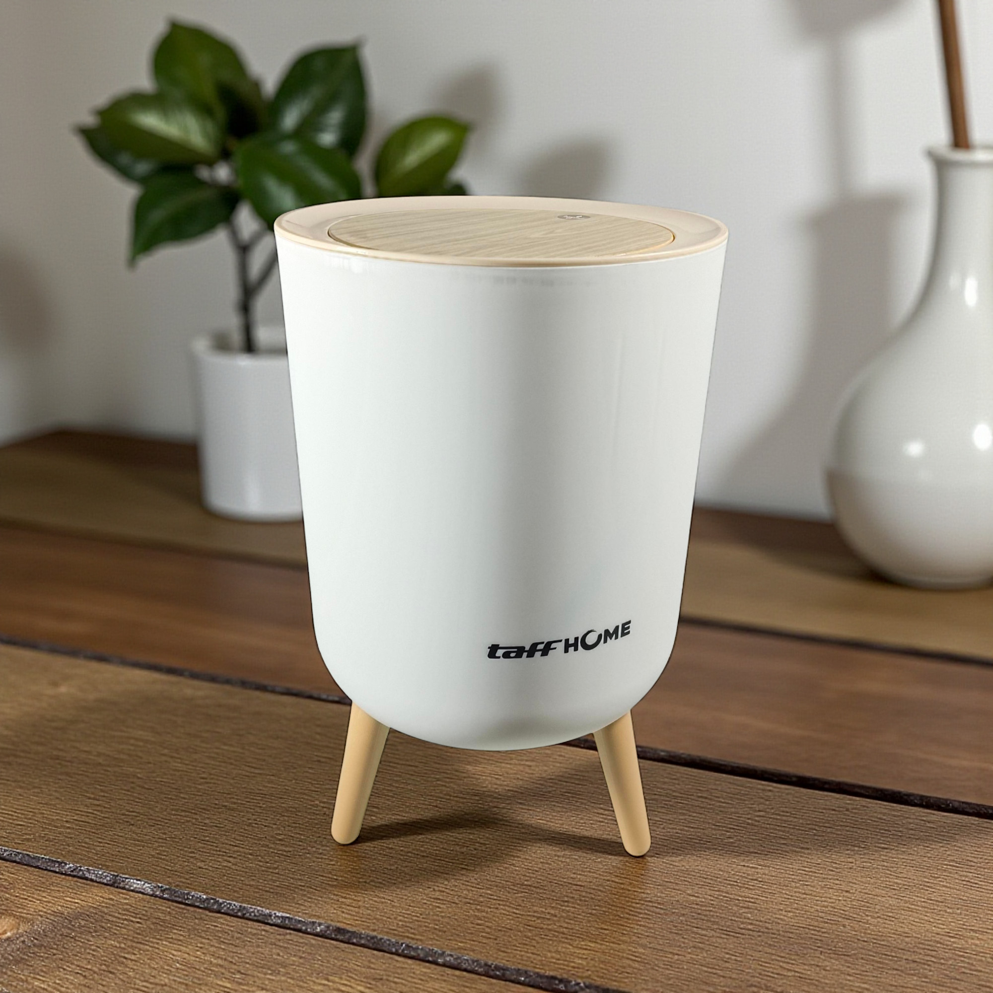 Gambar produk TaffHOME Tempat Sampah Fashion Trash Bin High Pressing Type Size L - TG3390