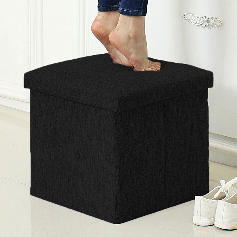 Gambar produk FStool Sofa Kotak Penyimpanan Barang Foldable Storage 30x30x30cm - CI070