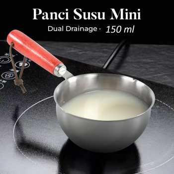 HARKO Panci Susu Mini Sauce Pan Stainless Steel 410 Dual Drainage - HK1