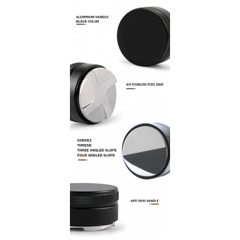 Gambar produk FMA Tamper Espresso Coffee Powder Stainless Steel 58mm - FM-TME