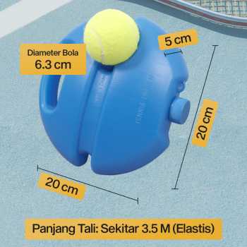 Januel Alat Bantu Olahraga Tennis String Rebound With Ball - Jn53 Gambar produk Januel Alat Bantu Olahraga Tennis String Rebound With Ball - Jn53