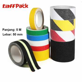 TaffPACK Lakban Lantai Tangga Anti Slip Tape Waterproof Flexible - WD5