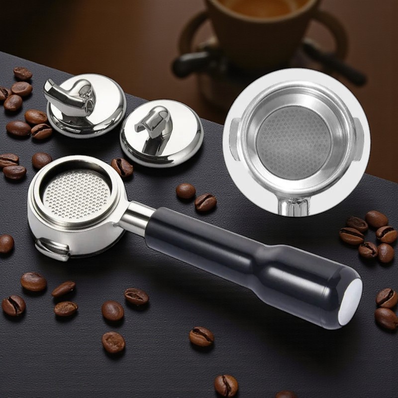 Gambar produk COHINA Non Pressurized Portafilter E61 304 Stainless Steel 58mm - CHA304B
