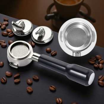 Gambar produk COHINA Non Pressurized Portafilter E61 304 Stainless Steel 58mm - CHA304B