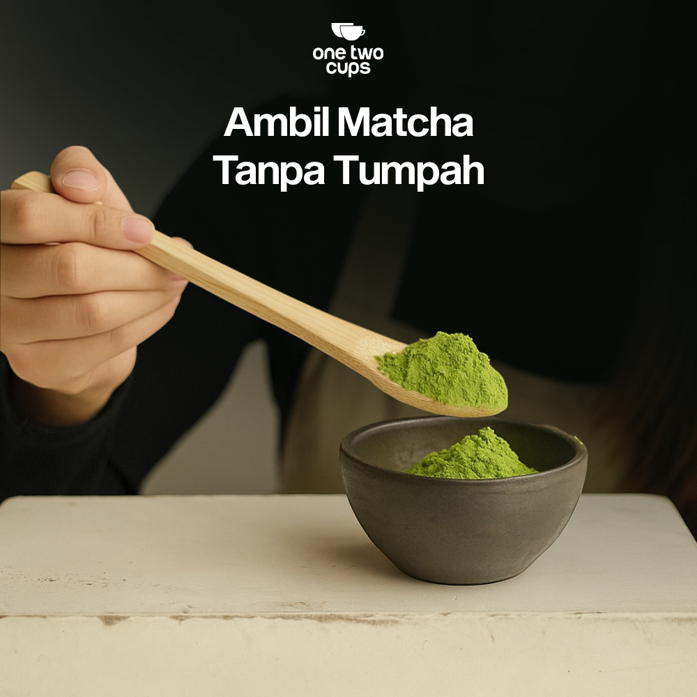 Gambar produk One Two Cups Matcha Set Kit Chasen Chashaku Bamboo 3 PCS - WT03
