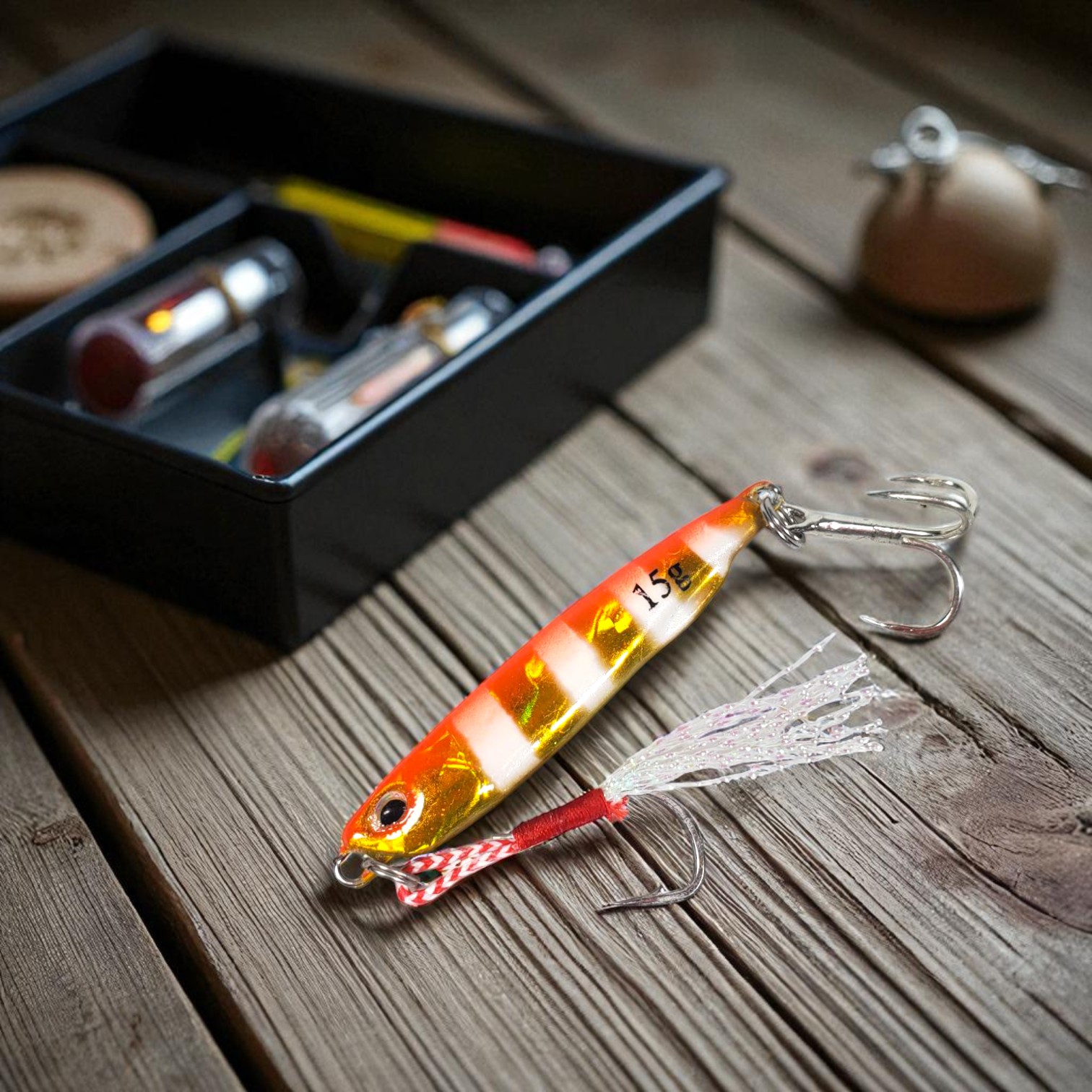 Gambar produk Atriptime Umpan Pancing Ikan Fishing Artificial Bait Night Light 15g - S1BF900
