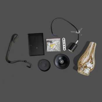 Gambar produk MOTHY Fitting Lampu Dinding Hias Rumah Indoor Nordic 250V E27 - M27