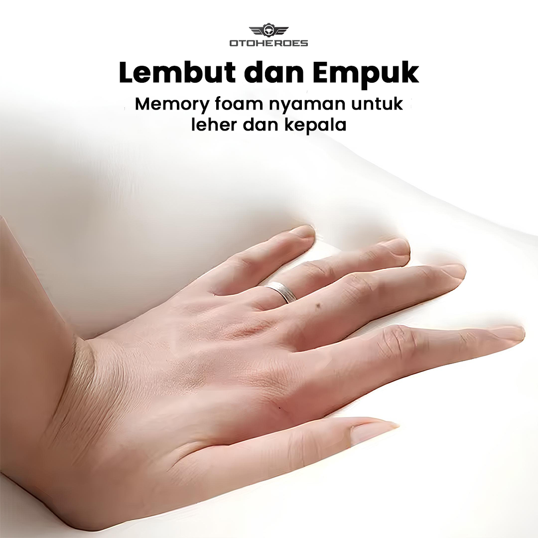 Gambar produk OTOHEROES Bantal Leher Mobil Ergonomis Memory Foam Car Headrest Pillow - DK-12