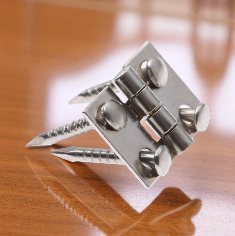 Gambar produk KitTrader Engsel Pintu Lemari Kabinet Door Hinge 4 Hole 10x8mm 40 PCS - KT581
