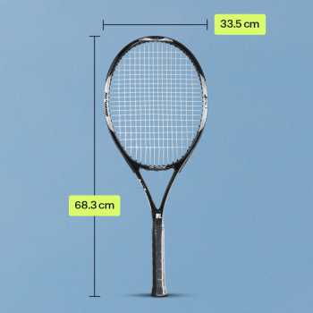 Gambar produk BO WEIQI Raket Tenis Carbon Aluminium Alloy 100sq 16x20 280g - B-280