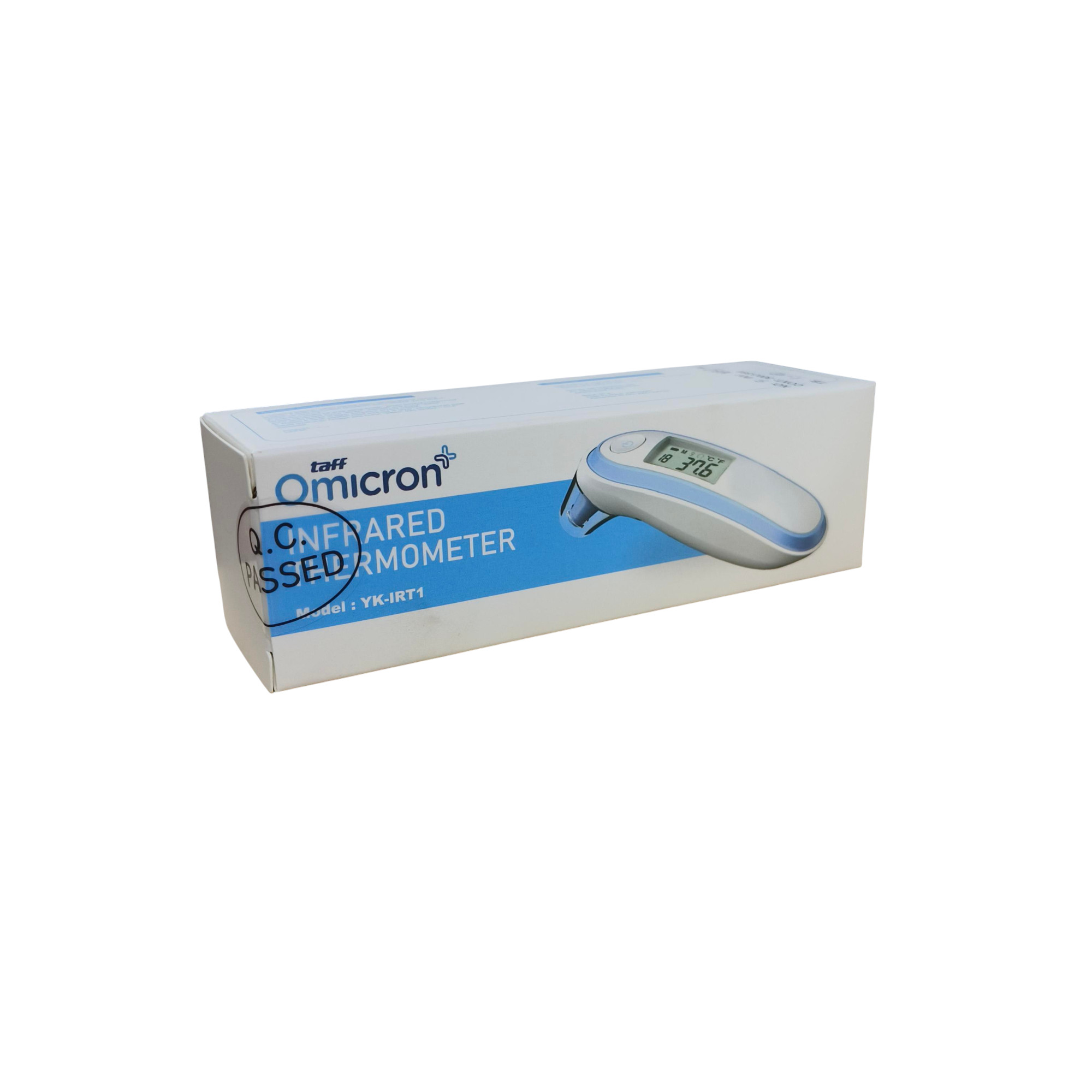 Gambar produk TaffOmicron Termometer Suhu Badan Digital Non Contact Infrared - YK-IRT1