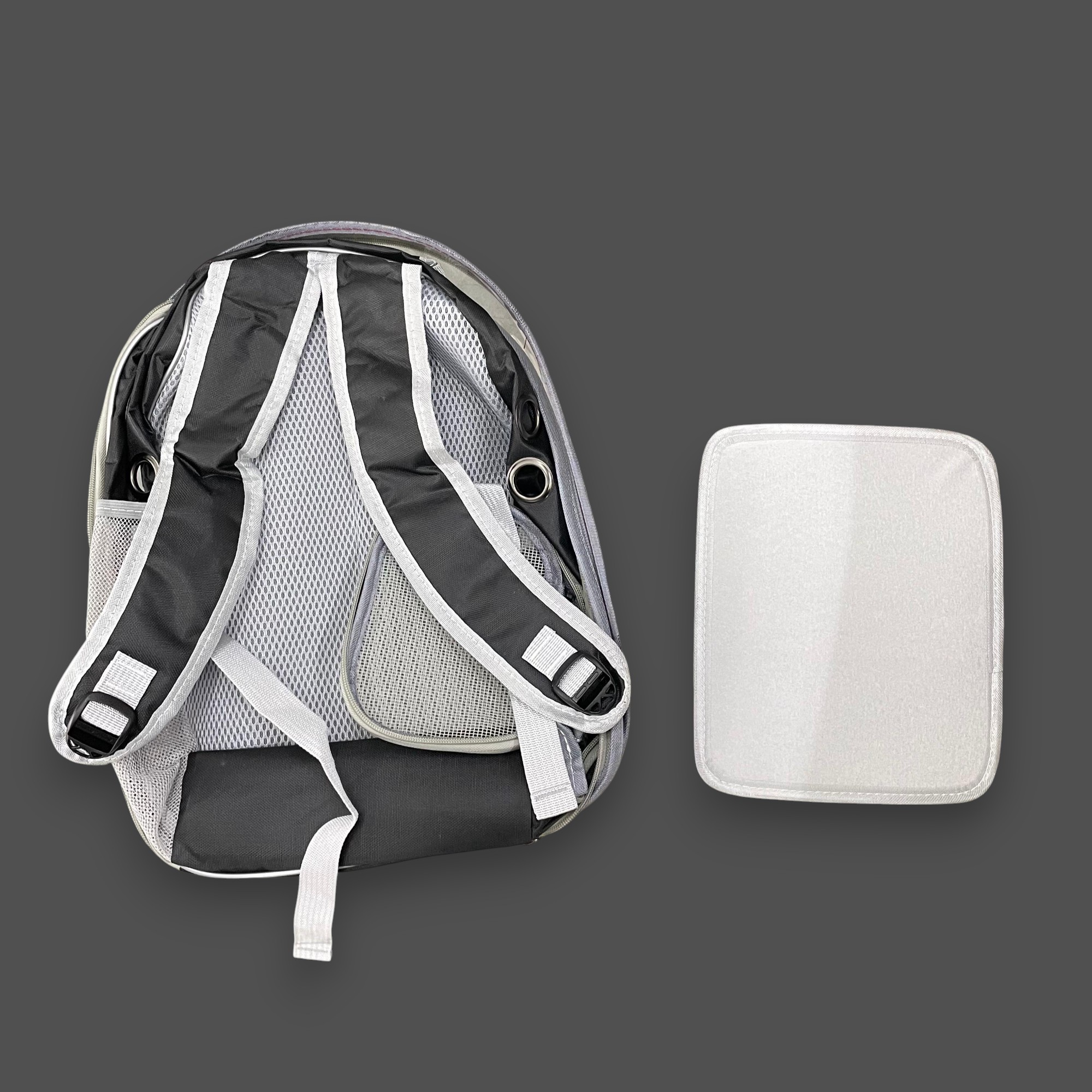 Gambar produk MEISU Tas Kucing Astronot Pet Cargo Breathable Travel Oxford - TM31