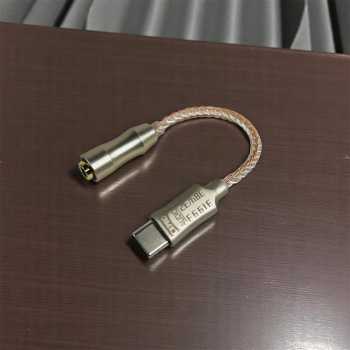 Gambar produk ALAC Kabel USB Type C ke 3.5mm Adaptor HiFi DAC Conexant CX31993 Chip - CX-PRO