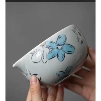 Gambar produk BAKUJIN Mangkuk Matcha Bowl Chawan Single Ceramic 500ml - B-500