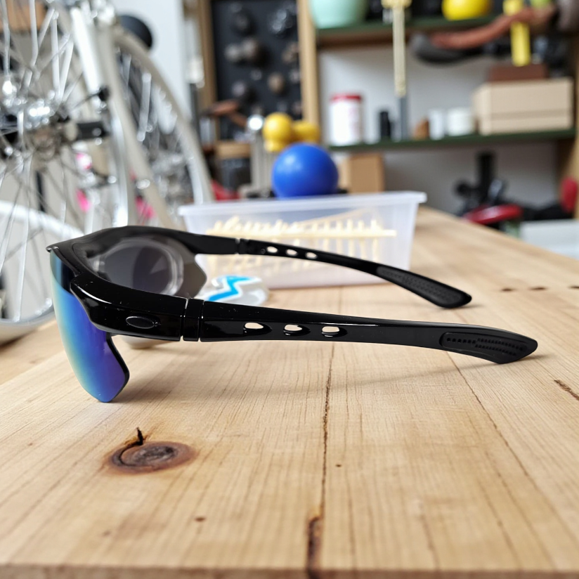 Gambar produk Kacamata Sepeda Polarized 5 Lensa dan Rangka Myopia - 0089