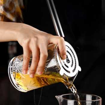 Gambar produk VISKI Gelas Mixer Bartender Cocktail Mixing Shaker Glass 700ml Aurora - GC011