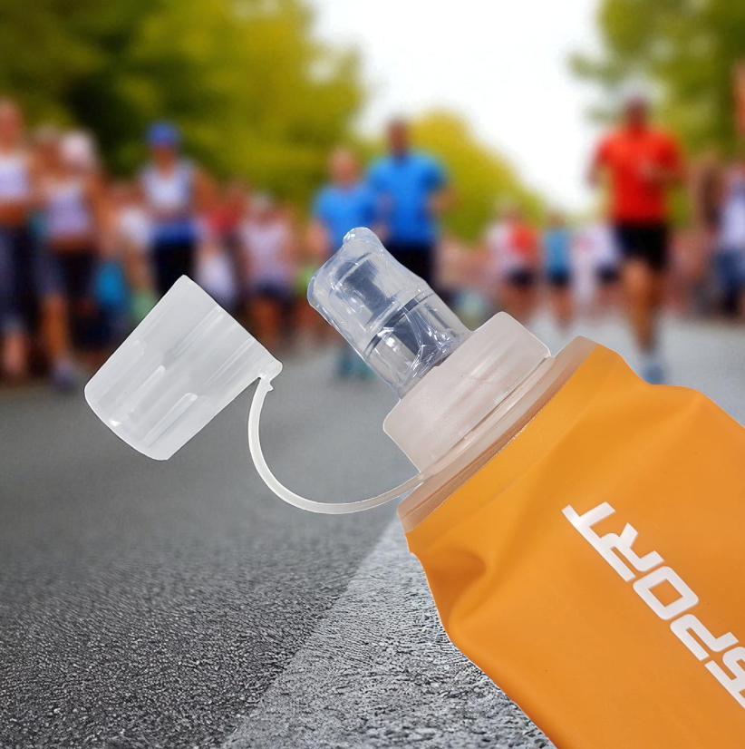 Gambar produk TaffSPORT Botol Minum Soft Flask Foldable Sport Water TPU 150ml - TFB-10