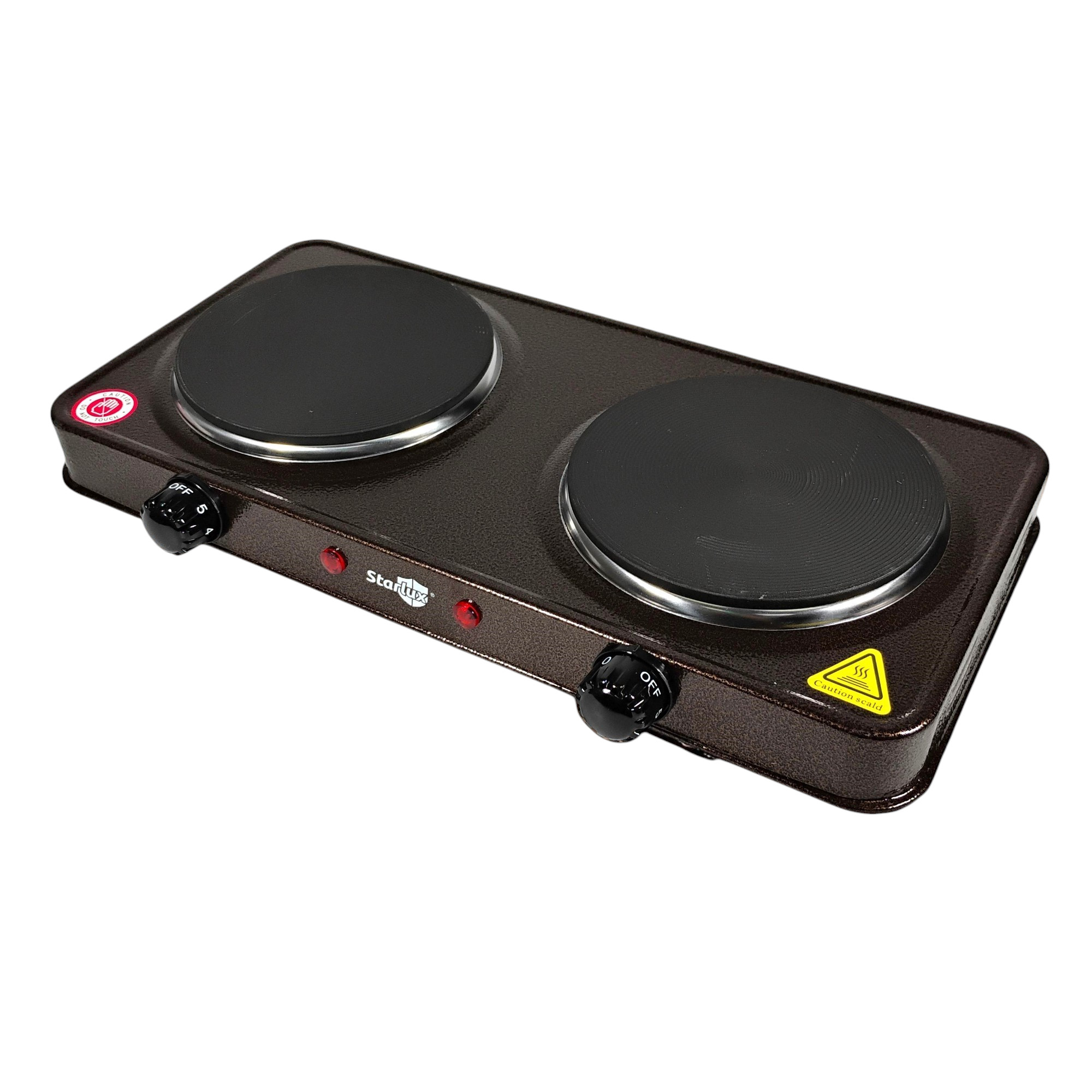 Gambar produk Starlux Kompor Listrik 2 Tungku Electric Furnace Dual Hot Plate 2000W - SHP-5814