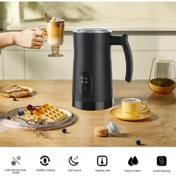 Gambar produk FMA Automatic Electric Milk Frother Stainless Steel 4in1 350ml 400W - M05