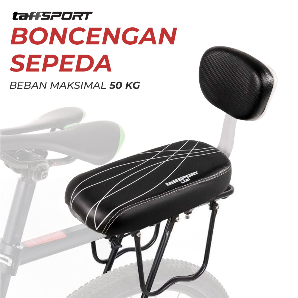Gambar produk TaffSPORT Boncengan Belakang Sepeda Back Seat Bicycle Child Cushion - LX21