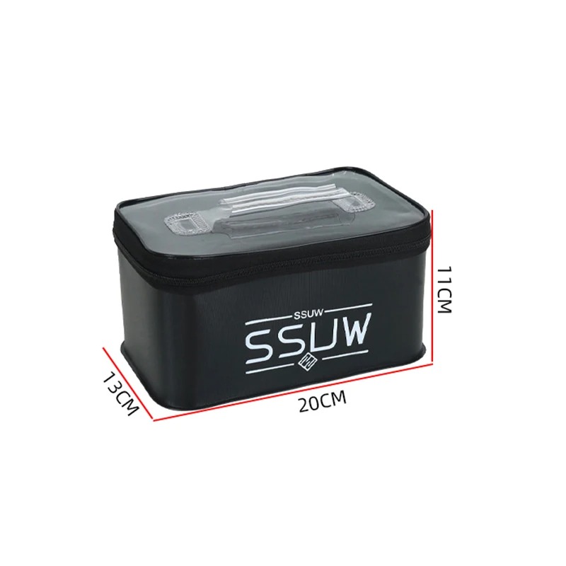 Gambar produk SSUW Kotak Perkakas Pancing Fishing Box Live Bait Storage Waterproof Small - SS-15