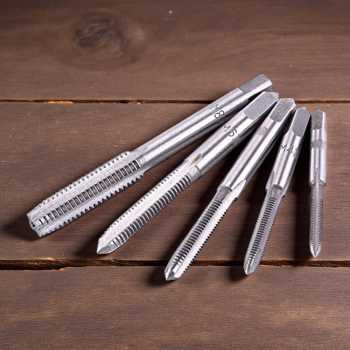 Gambar produk Rocaris Hand Tap Thread Metric M3-M8 Pembuat Drat Ulir 5 PCS - RC-5