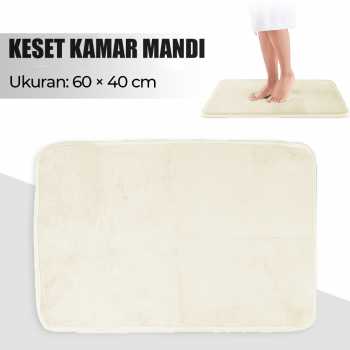 TaffHOME Keset Kamar Mandi Bathroom Mat Absorbent 60x40cm - LA-40