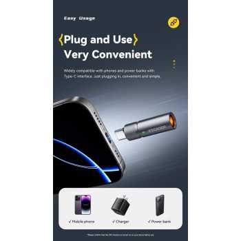 Gambar produk ESSAGER Korek Api Elektrik Cigarette Lighter Mini Portable USB Type C Male - ES-OTG29