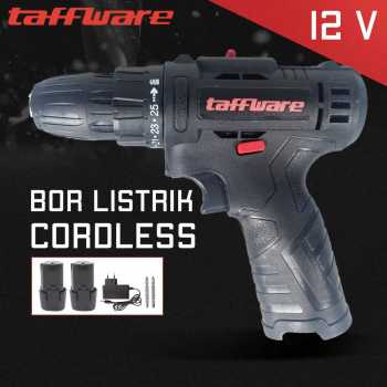 Taffware Bor Listrik Cordless Lithium Battery Rechargeable 12V - 88F