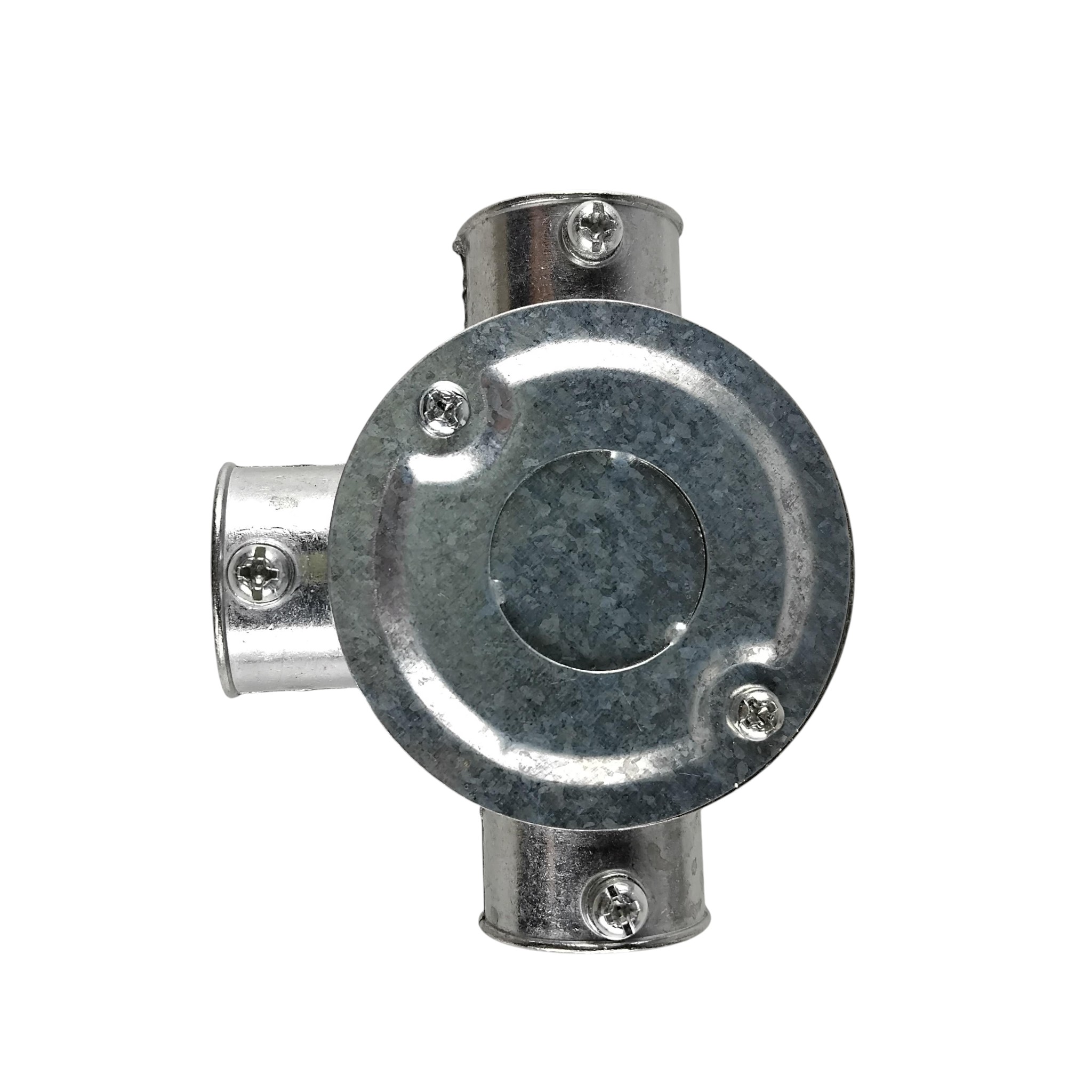 Gambar produk DPI Kotak Sambungan Pipa Kabel Listrik 3 Way Box Conduit Fitting 22 mm - D-22