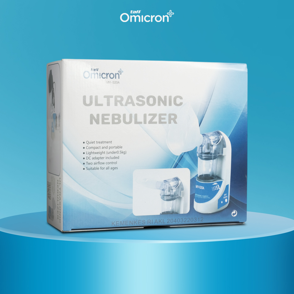 Gambar produk TaffOmicron Alat Terapi Pernapasan Ultrasonic Nebulizer Portable - MY-520A