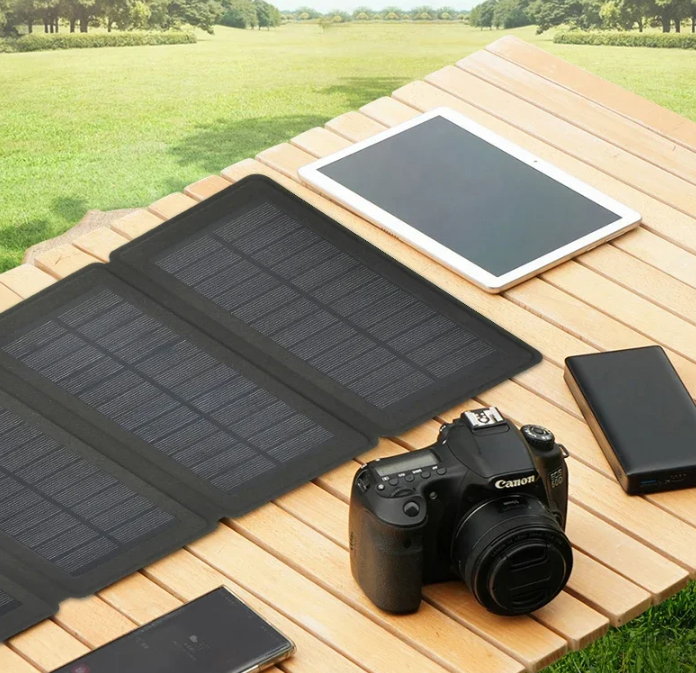 Gambar produk Lifewon Panel Surya Lipat Solar Panel Portable with USB Type C 12W 5V - LI5