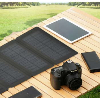 Gambar produk Lifewon Panel Surya Lipat Solar Panel Portable with USB Type C 12W 5V - LI5