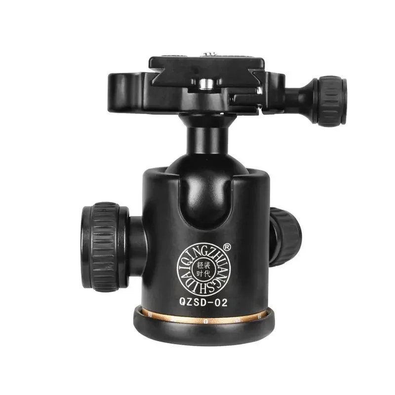 Gambar produk QZSD Ball Head Tripod Kamera DSLR 360 Swivel 1/4 Inch - Q02