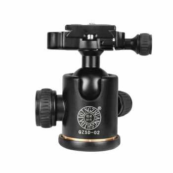 Gambar produk QZSD Ball Head Tripod Kamera DSLR 360 Swivel 1/4 Inch - Q02