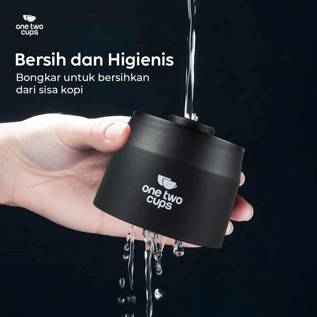 One Two Cups Hand Press Mini Espresso Coffee Maker 3in1 20 Bar 120ml - HS-8439 Gambar produk One Two Cups Hand Press Mini Espresso Coffee Maker 3in1 20 Bar 120ml - HS-8439