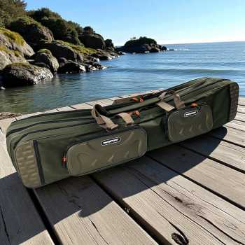 Gambar produk TaffSPORT Tas Pancing Multifunction Fishing Bag 1680D Oxford 3 Layer 1M - D300