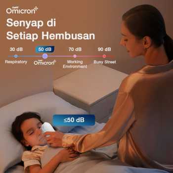 Gambar produk TaffOmicron Alat Terapi Pernapasan Ultrasonic Nebulizer Portable - MY-520A